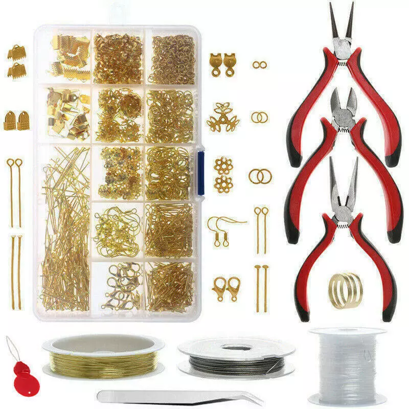 Fabrication de Bijoux Set Bead Set - Bijoux DIY Starter Set - Kit