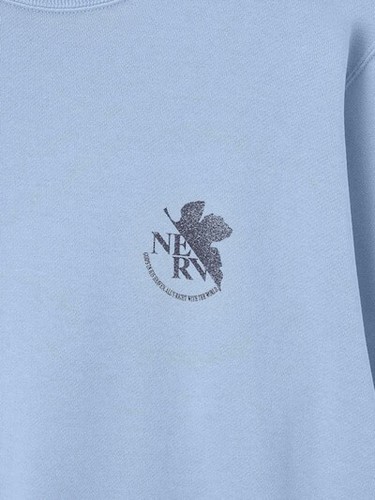 GU x EVANGELION Sweat Pullover Ayanami Rei M Japan NEW - Picture 6 of 9