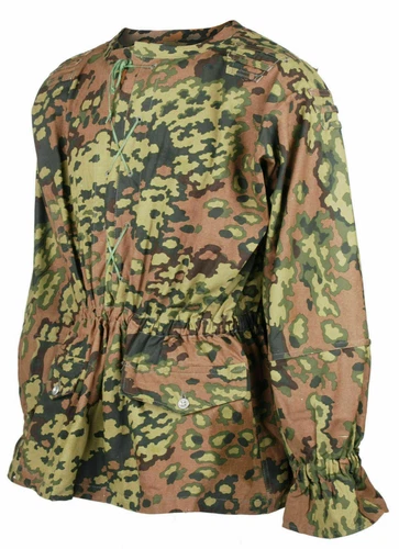 WW2 WWII German Elite M42 Oak Leaf Reversible Camouflage Smock Size S-2XL STOCK - Picture 3 of 7