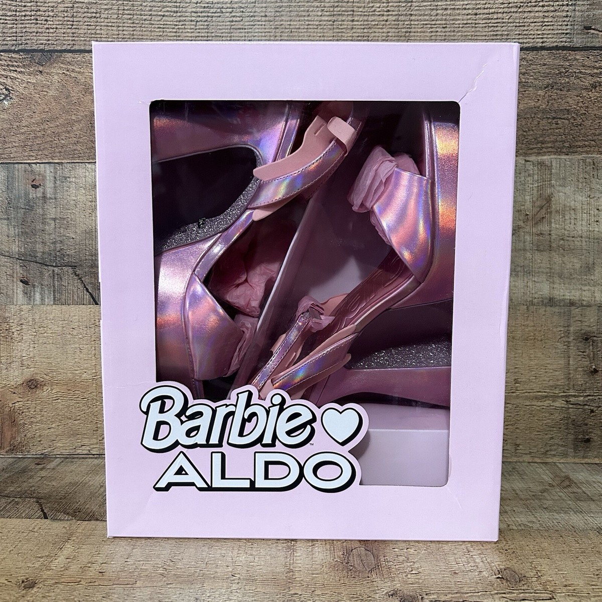 ALDO X Barbieコラボ サンダル シルバーチャーム 完売必須 ALDO X Barbieコラボ サンダル シルバーチャーム 完売必須