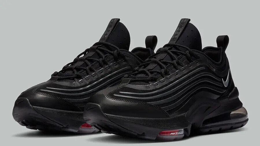 NIKE AIR MAX ZM950 RARE TRAINERS, ZOOM TECHNOLOGY, UK11, BLACK/RED