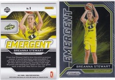 2021 WNBA Prizm BREANNA STEWART #9 Emergent  Seattle Storm