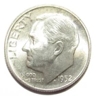 1952 S Roosevelt Dime CHOICE BU (V118)