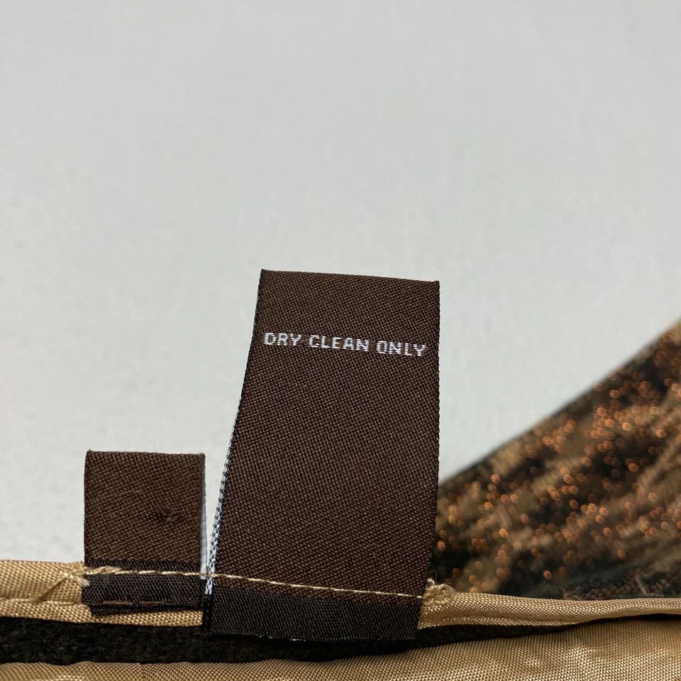 Женская юбка Adrienne Vittadini размер 10 анималистический принт блестящая плиссированная с ремешками на подкладке - Изображение 4 из 4