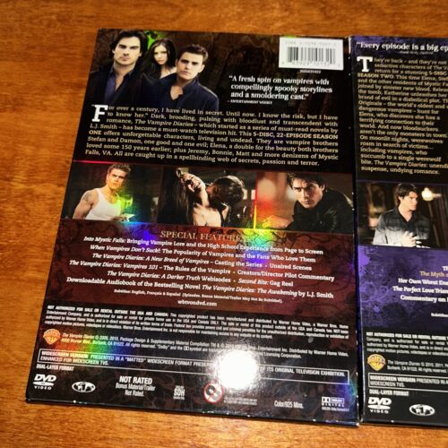 Vampire Diaries TV Series Seasons 1 2 4 Volume 1 2 4 DVD Lot C28 - Picture 2 of 4