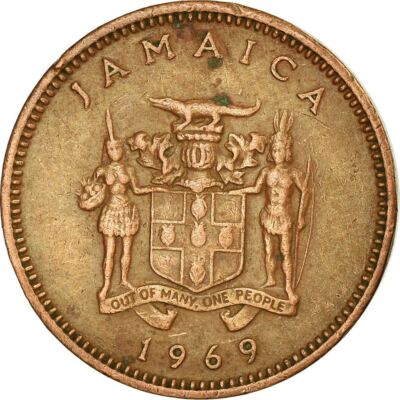 Jamaica | 1 Cent Coin | Ackee | Km:45 | 1969 - 1971 | eBay