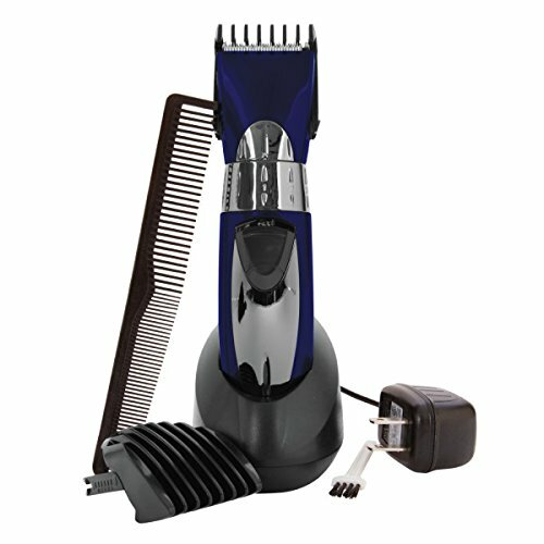 WET/DRY WATERPROOF CLIPPING KIT CORDLESS TITANIUM BLADES 10 DIFFERENT HAIR LENG - Bild 1 von 5