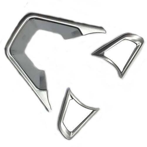 For Ford Fusion 2017-20 Matte Silver Console Steering Wheel Strip Cover Trim 3X - Bild 4 von 20