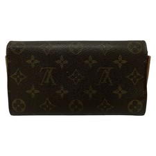 LOUIS VUITTON Pochette Porte Monnaie Credit M61725 Monogram CA0926 Long Wallet