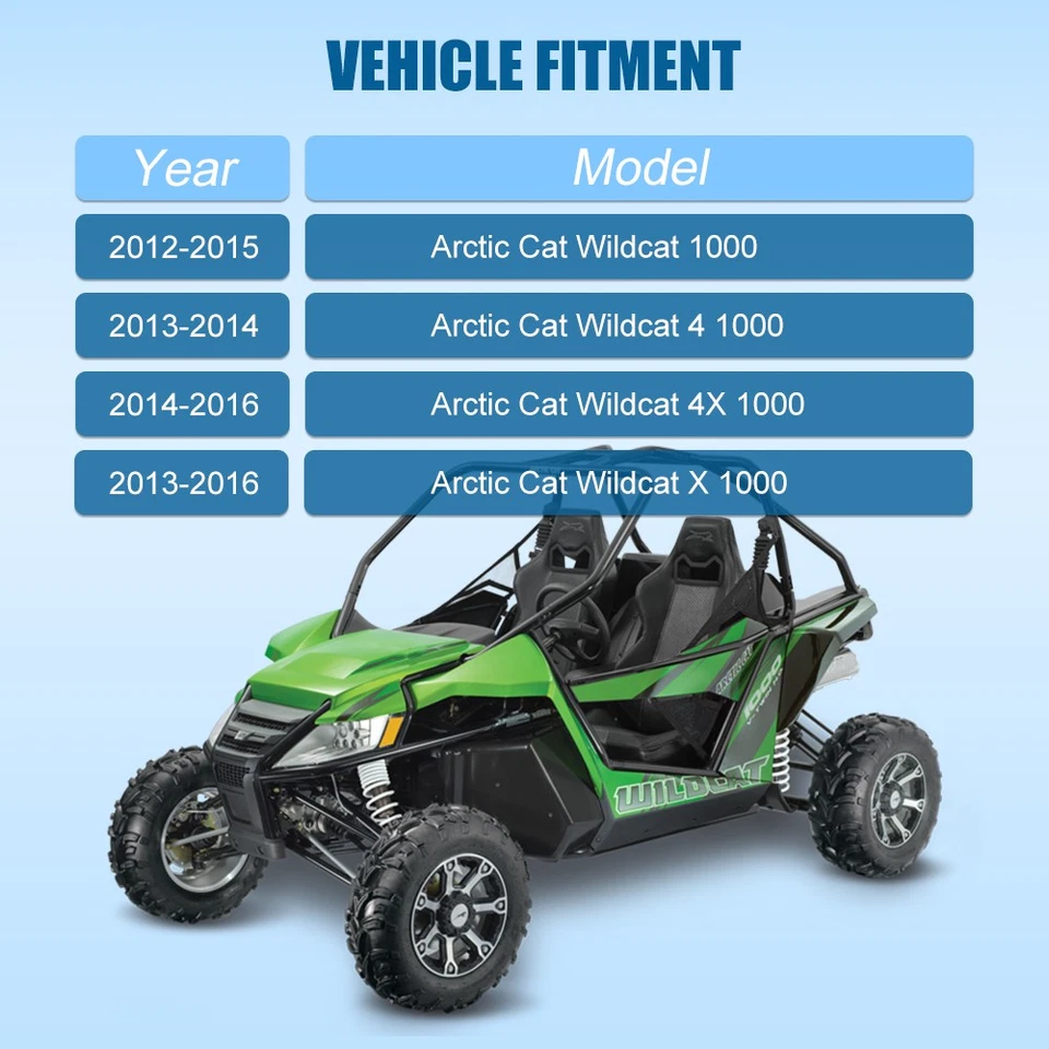 Par de eixo traseiro esquerdo direito CV eixo de transmissão para 2013-2016 Arctic Cat Wildcat X 1000 - Imagem 3 de 4