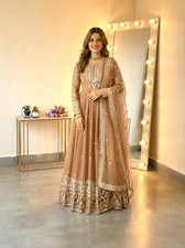 New Designer Georgette Salwar Kameez With Dupatta For Wedding Wear