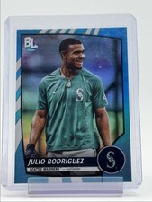 JULIO RODRIGUEZ 2023 TOPPS BIG LEAGUE BASEBALL BLUE FOIL MARINERS Q3478