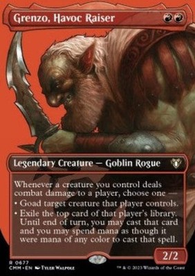 Grenzo, Havoc Raiser (V.2) - Commander Masters: Extras (Rare) [XCMM-677]