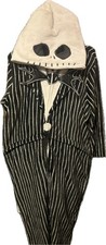 Nightmare Before Christmas Jack Skellington One Piece Jumpsuit Cosplay 2XL