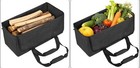 RANSENERS Firewood and Log Carrier Bag with Gloves, Large-Sized Canvas Grocery — photo 1