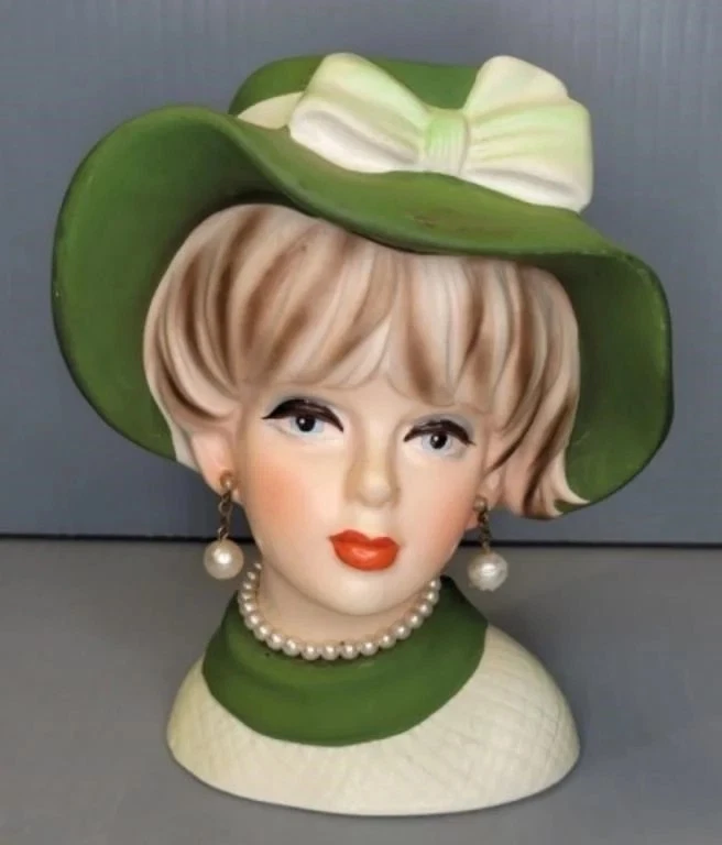 Napco Head Vase In Napco Collectibles for sale | eBay