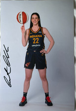 Caitlin Clark Hand Signed 12x8 Indiana Fever Photo WNBA Star + Verified COA #2