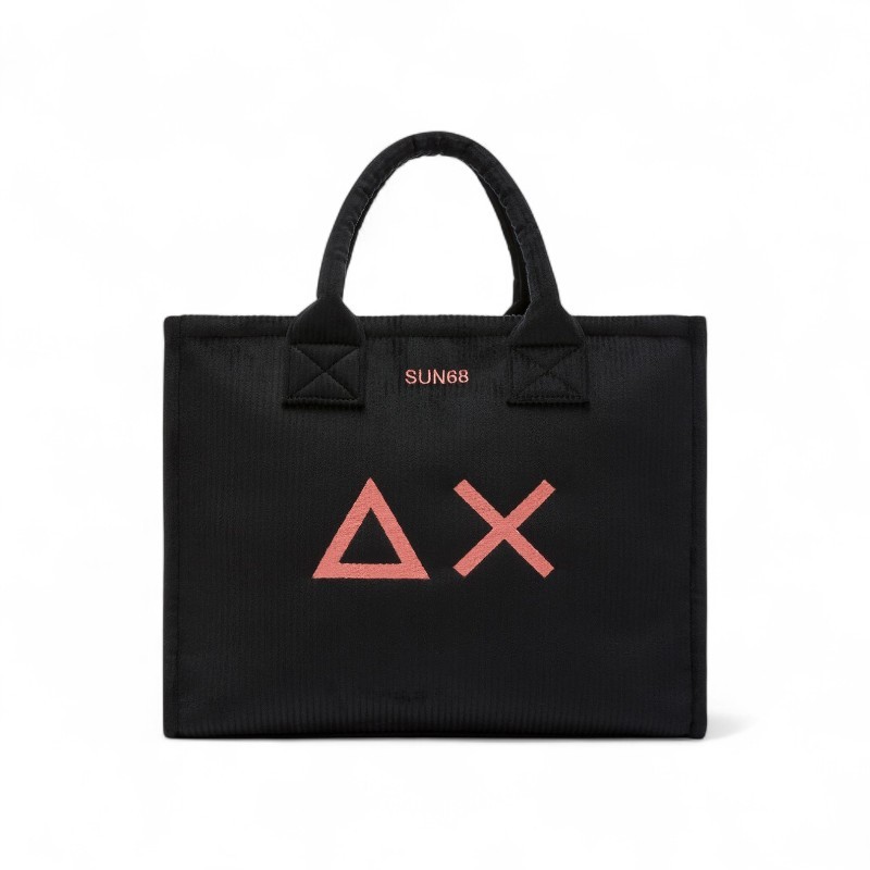 Sun68 Bag X45209 11 Cali Midi Corduroy Womens Black Velvet 29290₽