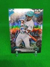 2023 Topps Bowman's Best Refractor 21 Jazz Chisholm Jr. - Miami Marlins