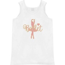 'Ballet Dancer With Heart' Adult Vest / Tank Top AV058343