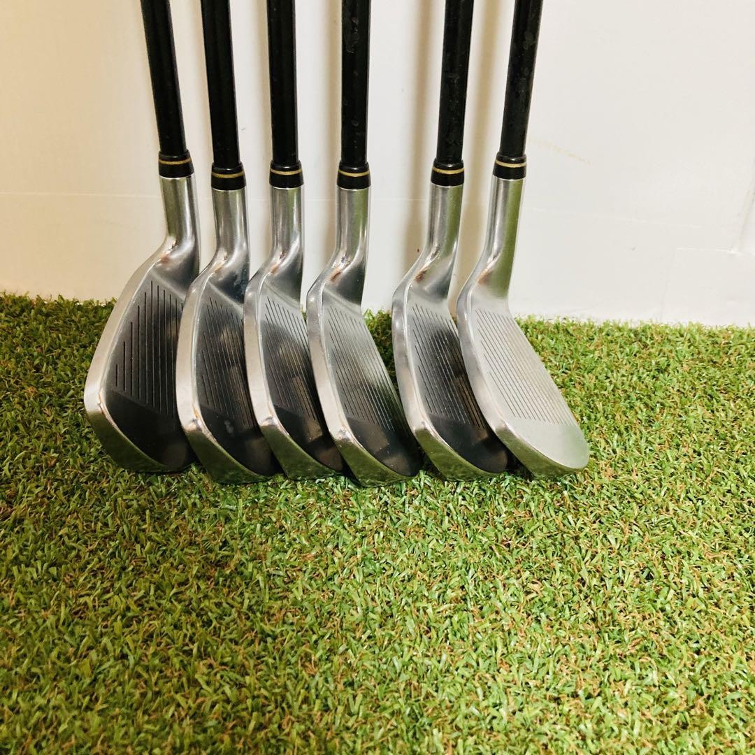 美品 HONMA BERES 2星 MG701 アイアン 7本セット 5〜11 HONMA BERES MG701 2 Star Iron Set 7-11 5pc RH ARMRQ B49 2S