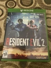 Capcom Resident Evil 2 Xbox One Survival Horror Action 2019 Manual 4K HDR