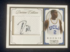 Darren Collison RC Auto/Jersey /99!2009-10 Playoff National Treasures - UCLA