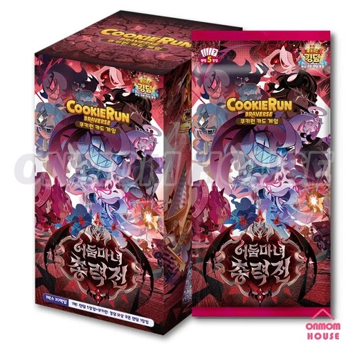 CookieRun Braverse TCG Booster Box Vol.11 Dark Witch Total War Korean