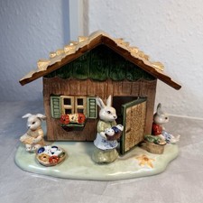 Villeroy & Boch Bunny Family Teelichthaus Hasenhaus Oster Haus Porzellan