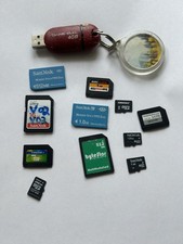 Restposten gemischte Speicherkarten.