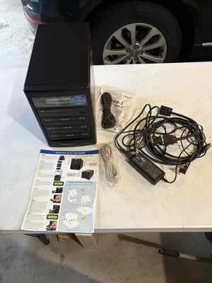 CD DVD 4 Disc Duplicator with Power Cord Tested Working