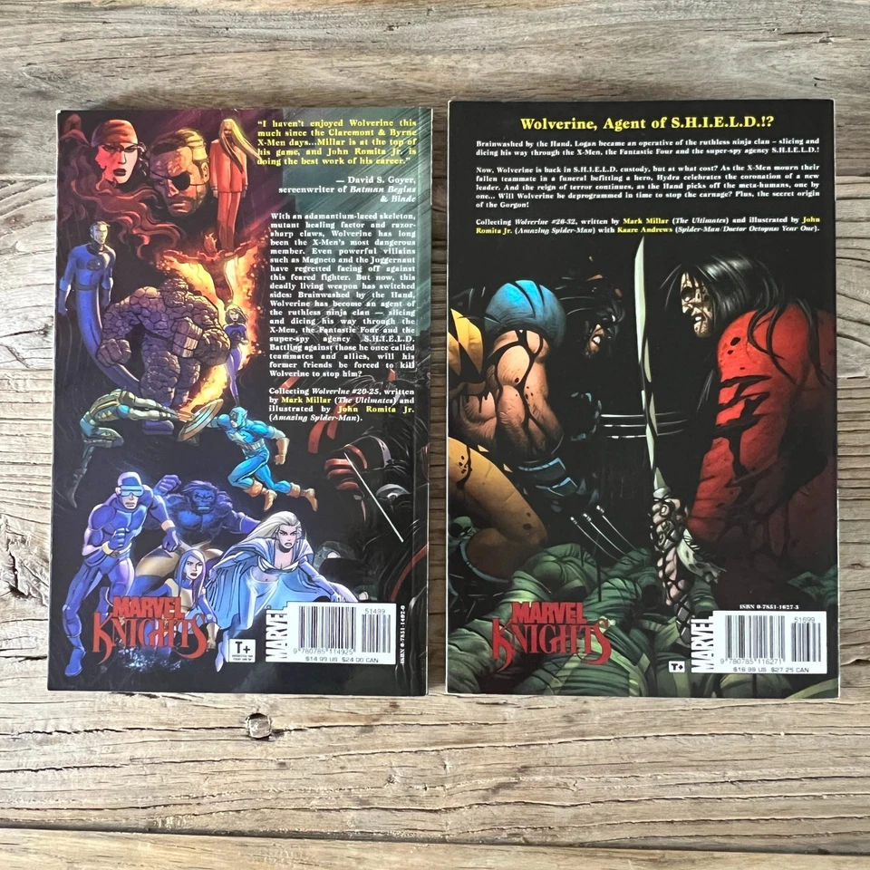 Wolverine Enemy of the State + Agent of S.H.I.E.L.D. TPB Set (Marvel Knights) - Image 2 of 4