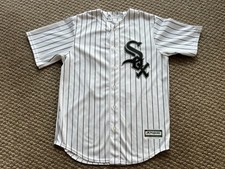 Majestic CoolBase Nicky Delmonico Sox Jersey (Sewn & Stitched/Adult Medium)