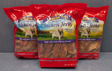 9 lbs x Chicken Jerky Dog Treats with Only 3 Ingredients and No Fillers