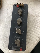 GENERAL RADIO (GENRAD) 1432-K 0-1111 Ω DECADE RESISTOR untested as is