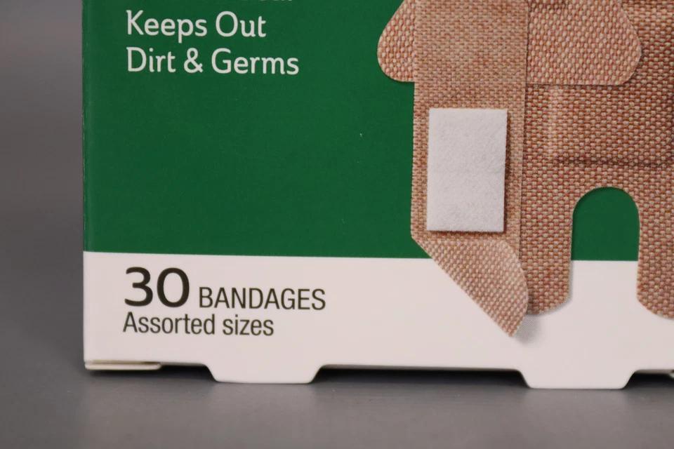 Vendajes de alta resistencia - Tamaños surtidos (30 piezas/caja) Paquete de 1 Foto 2 de 4