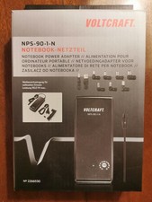 Voltcraft NPS-90-1-N Notebook-Netzteil /Adapter 90W, universell, OVP, neuwertig