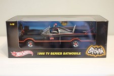 2012 Hot Wheels Batman 1966 TV Series Batmobile Diecast Toy Car 1:18 SEALED BOX