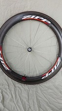 Zipp 404 Carbon Racing Ruota Anteriore Tubolare 700c 18 Raggi Pulita