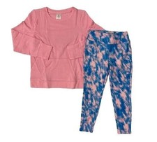 Member's Mark Girls 2-Piece Pink Active Set Size 5/6 New Comfy
