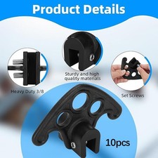 10x Snow Guards for Metal Roofs Lightweight Easy to Install Roof Ice Guard