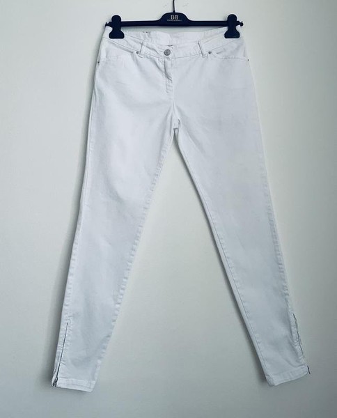 Men Kenzo Jeans White Denim 40