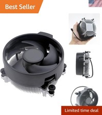 Wraith Stealth AM4 AM5 CPU Cooler with Aluminum Heatsink - Whisper-Quiet Design