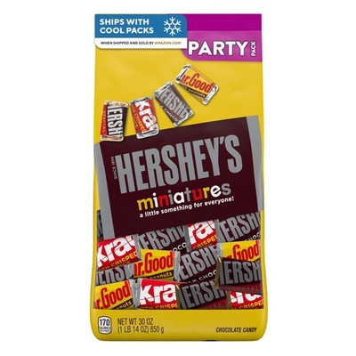Miniatures Assorted Chocolate Candy Variety Pack 30 oz