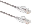 Cat6 Slim Ethernet Patch Cable, Snagless, 7 ft, Gray