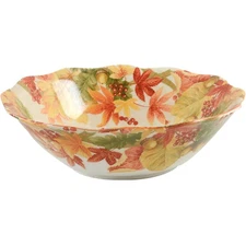 222 Fifth Autumn Celebration Round Serving Bowl 11487579
