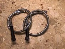 2 Precrap 44" Flexible Stainless Steel Hose Pre-spray Like T&S Dishroom Sink