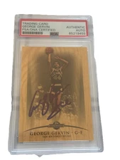 2008 Topps Hardwood George Gervin 48/299 San Antonio Spurs PSA DNA AUTOGRAPH AUT