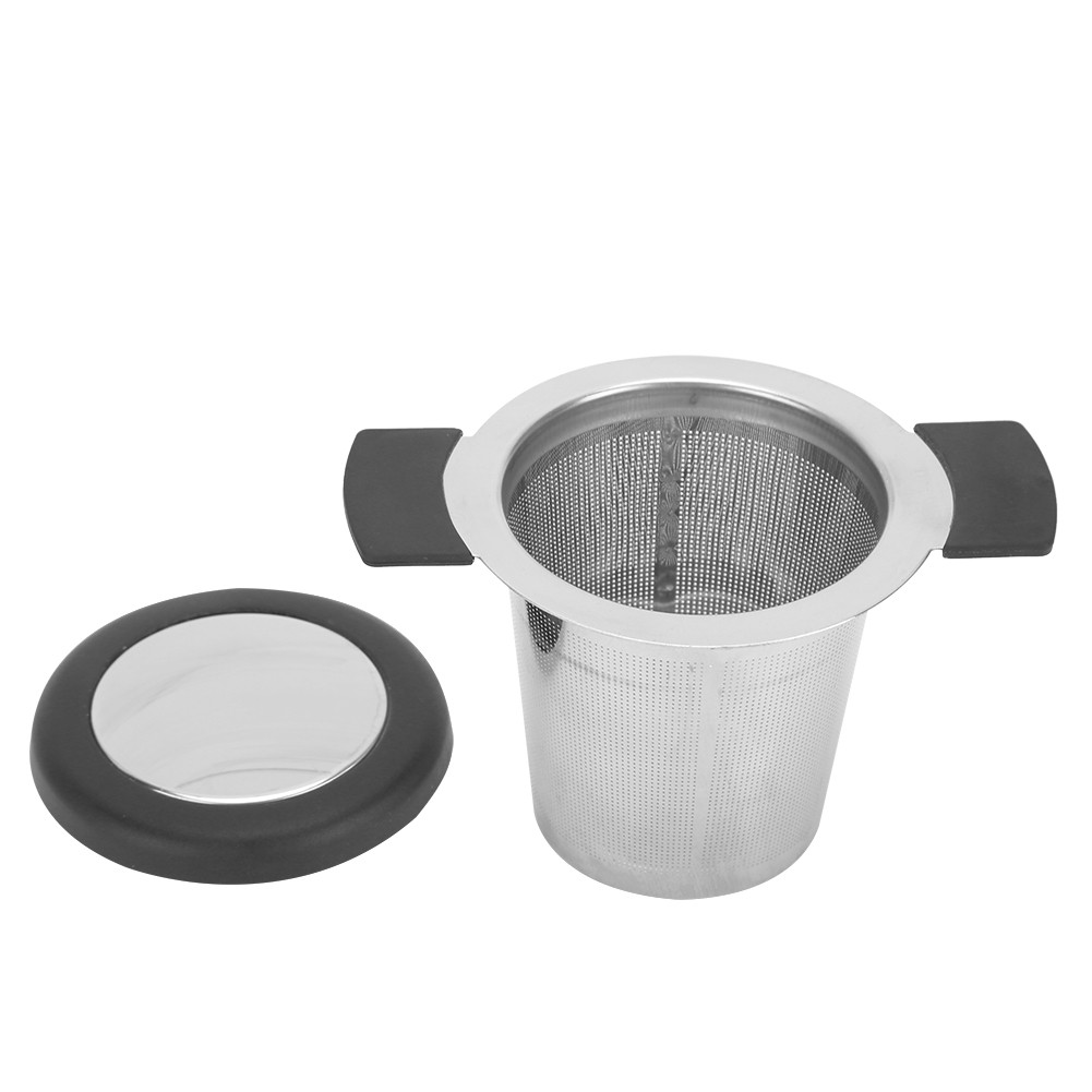 Stainless Steel Tea Filter Cup Infuser Strainer Tea Accessories With Silic KRI✈️