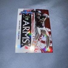 2025 Panini Crusade Call To Arms Leo De Vries Red Prizm 14/25 (FOTL)
